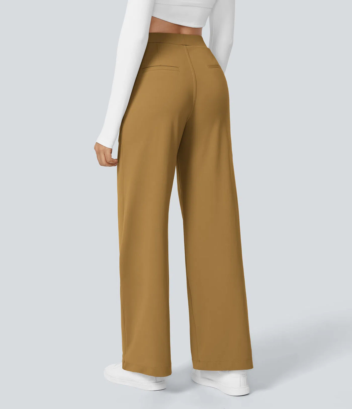 Pantalon Tailleur Large Fluide
