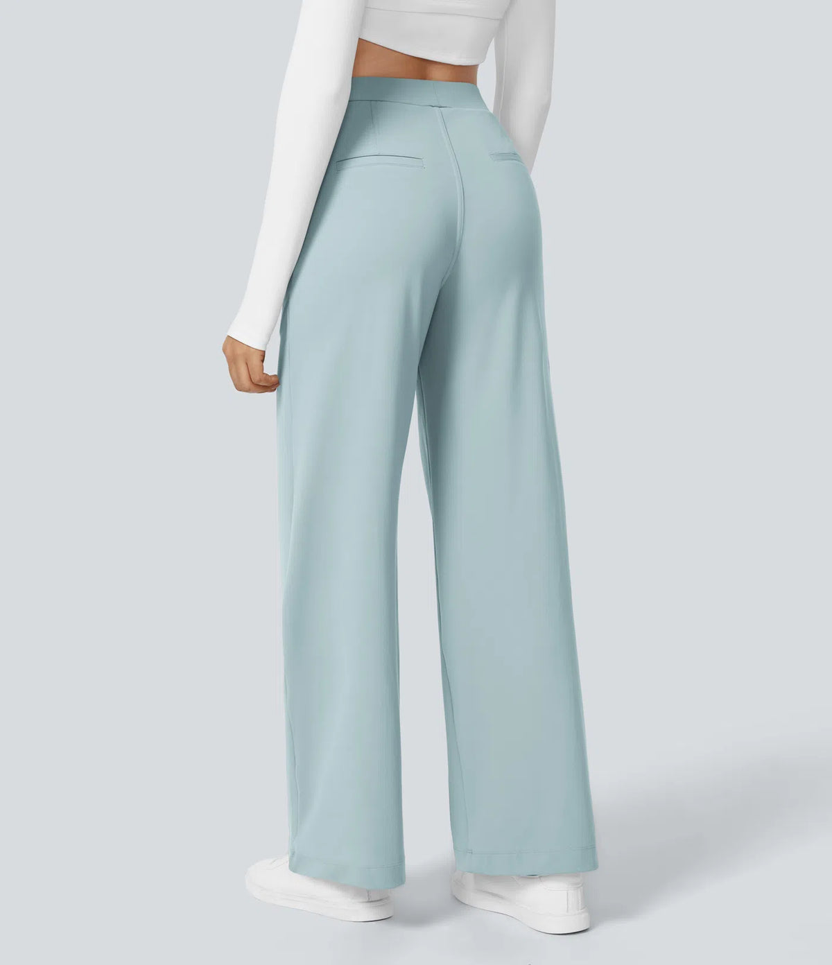 Pantalon Tailleur Large Fluide