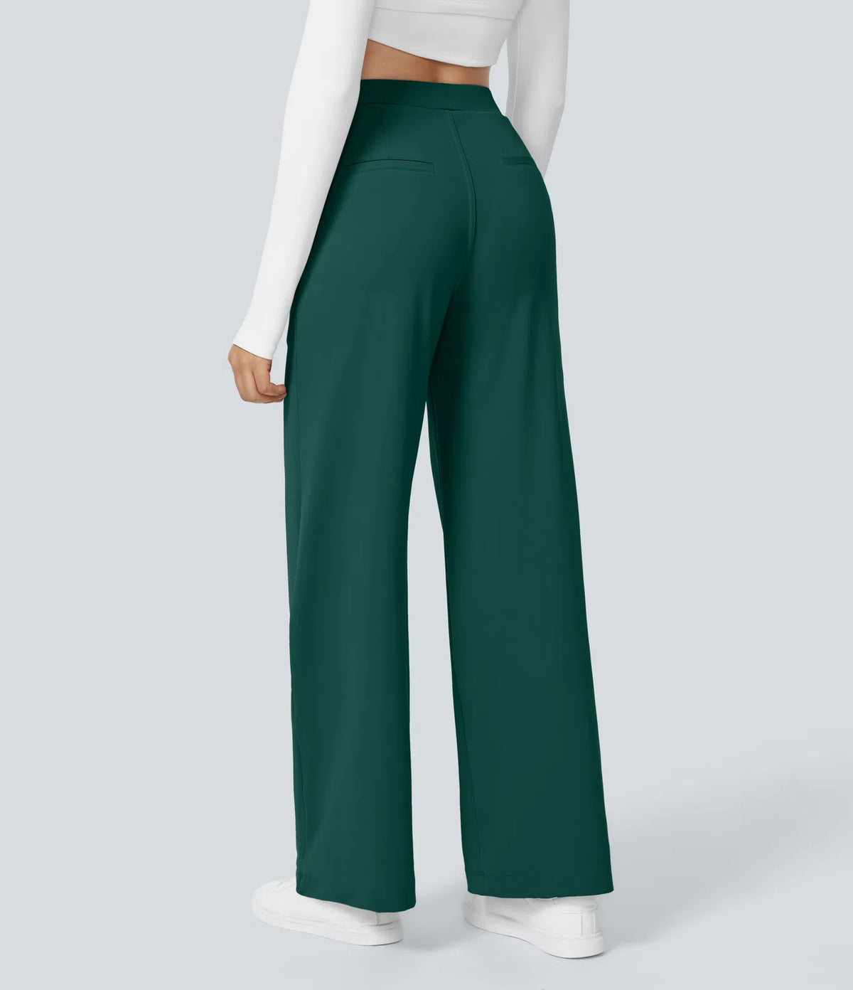 Pantalon Tailleur Large Fluide