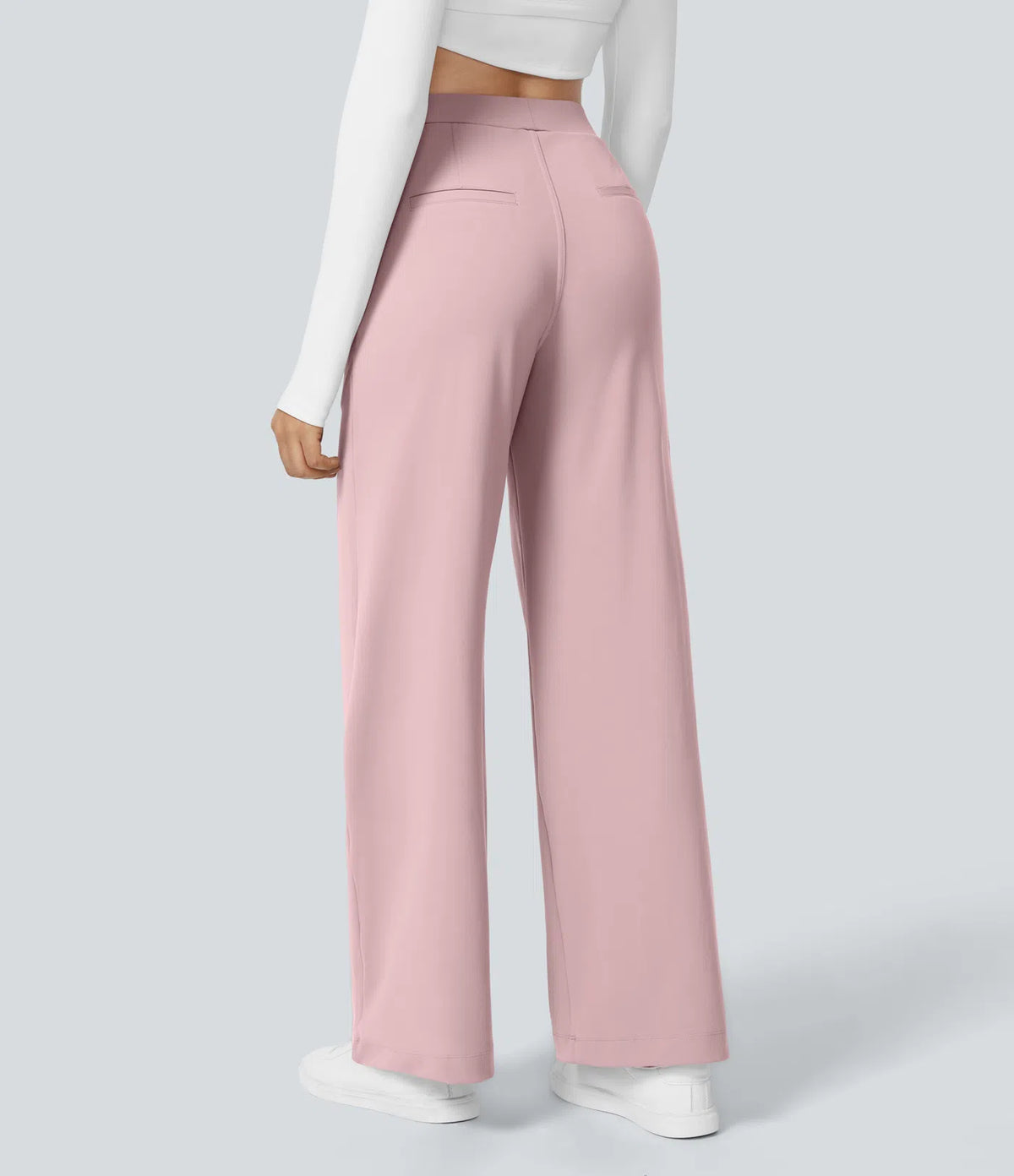 Pantalon Tailleur Large Fluide
