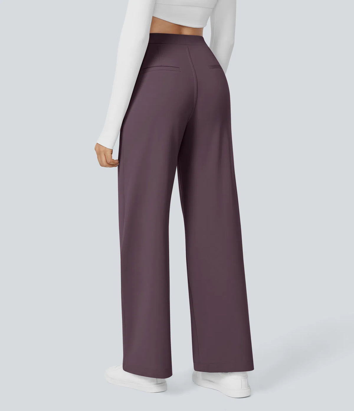 Pantalon Tailleur Large Fluide