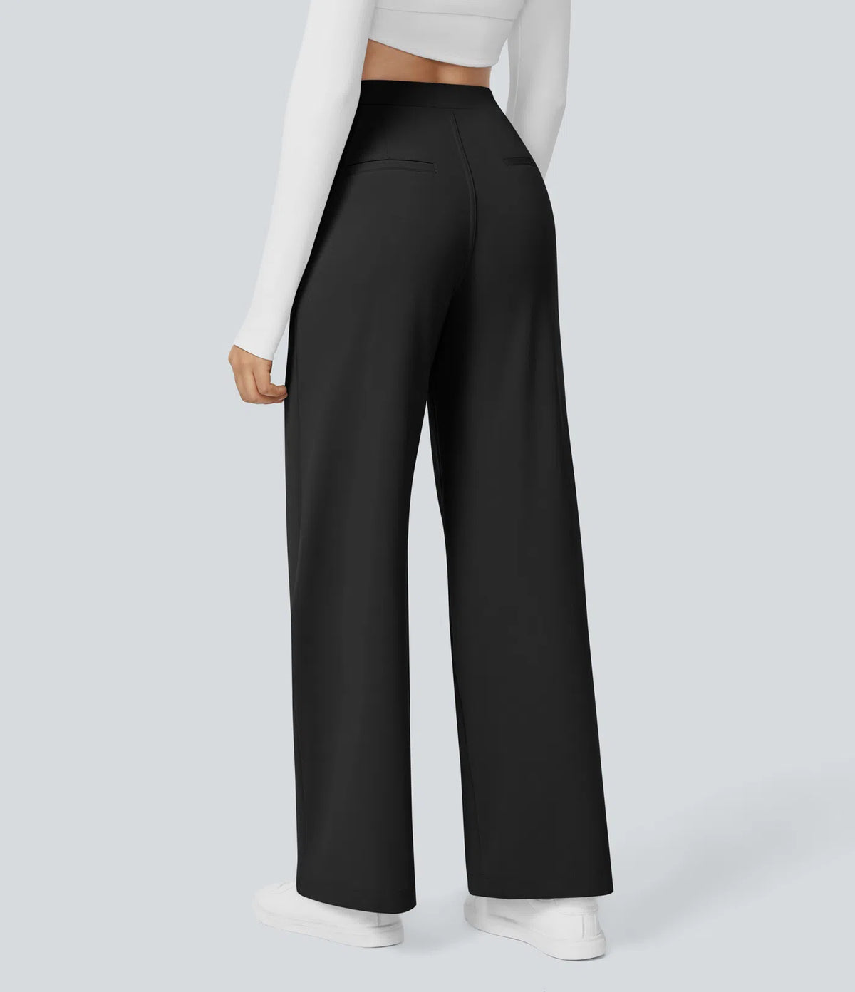 Pantalon Tailleur Large Fluide