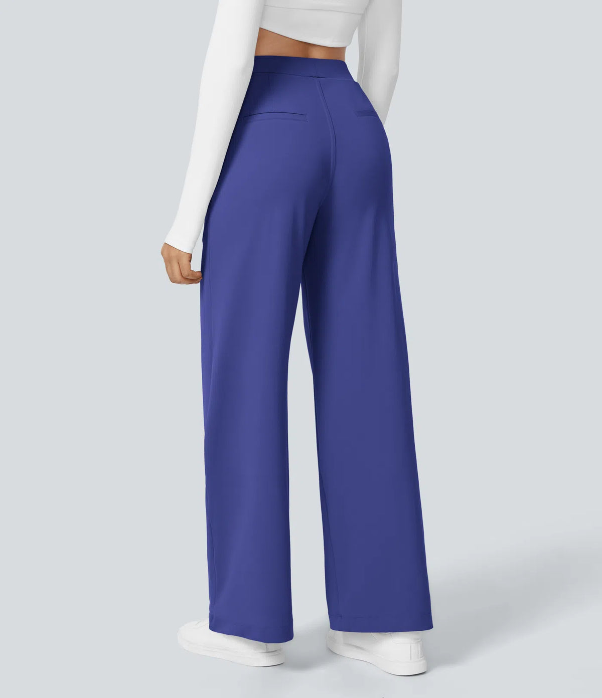 Pantalon Tailleur Large Fluide