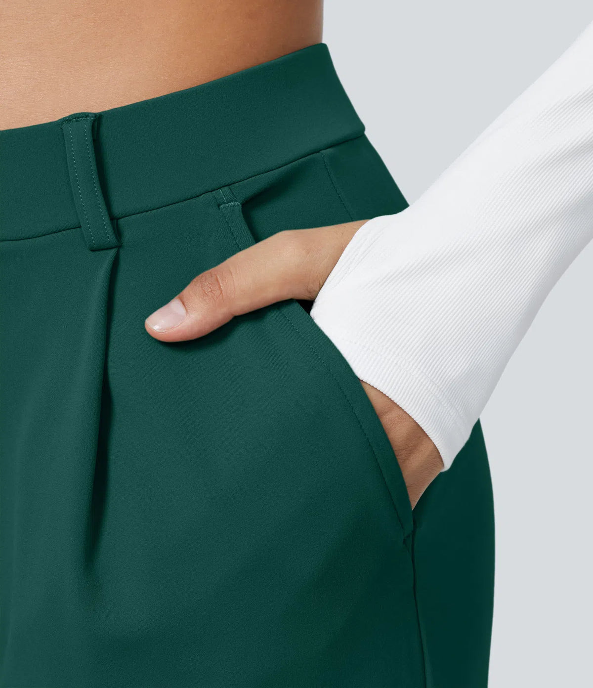 Pantalon Tailleur Large Fluide