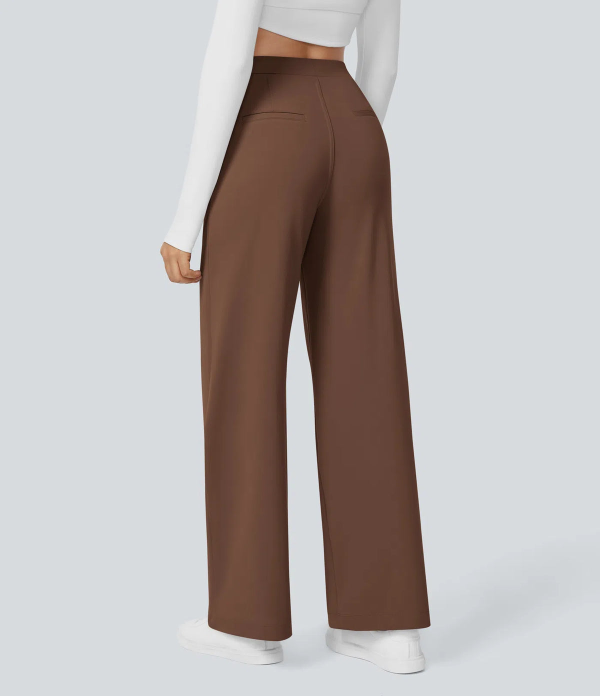 Pantalon Tailleur Large Fluide