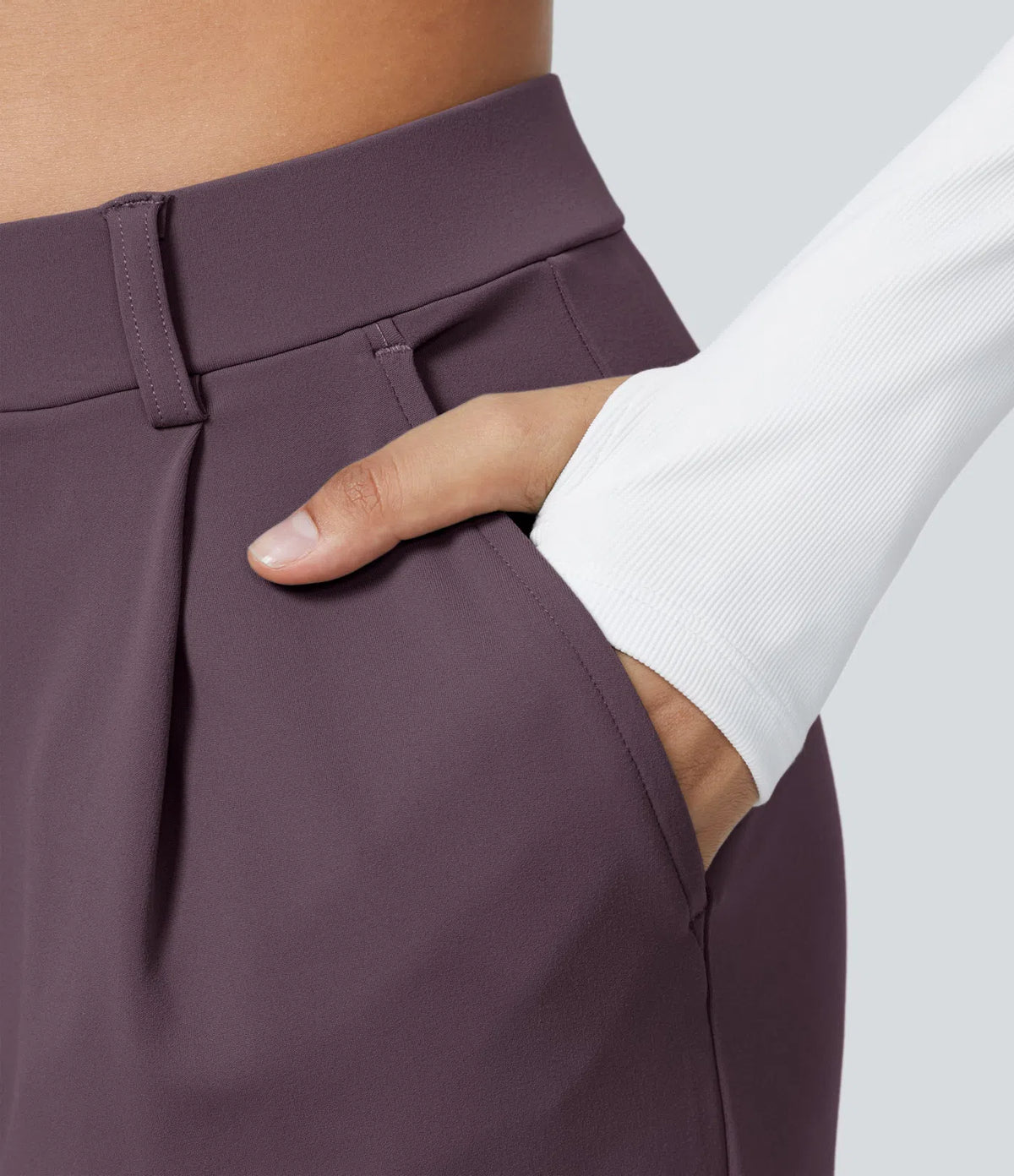 Pantalon Tailleur Large Fluide