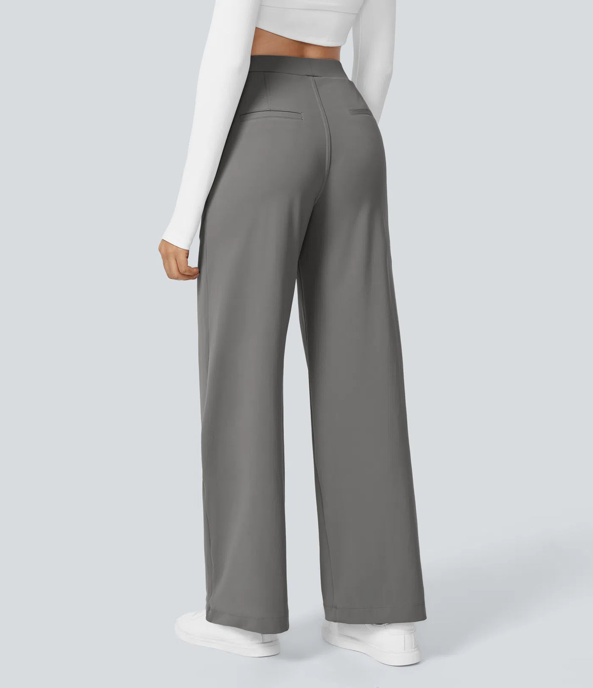 Pantalon Tailleur Large Fluide