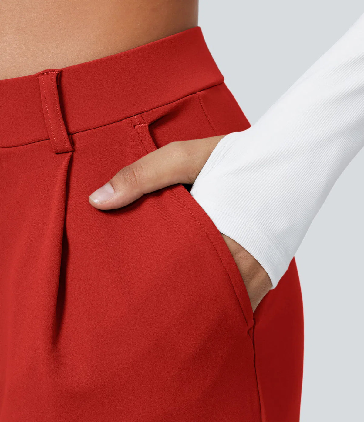 Pantalon Tailleur Large Fluide