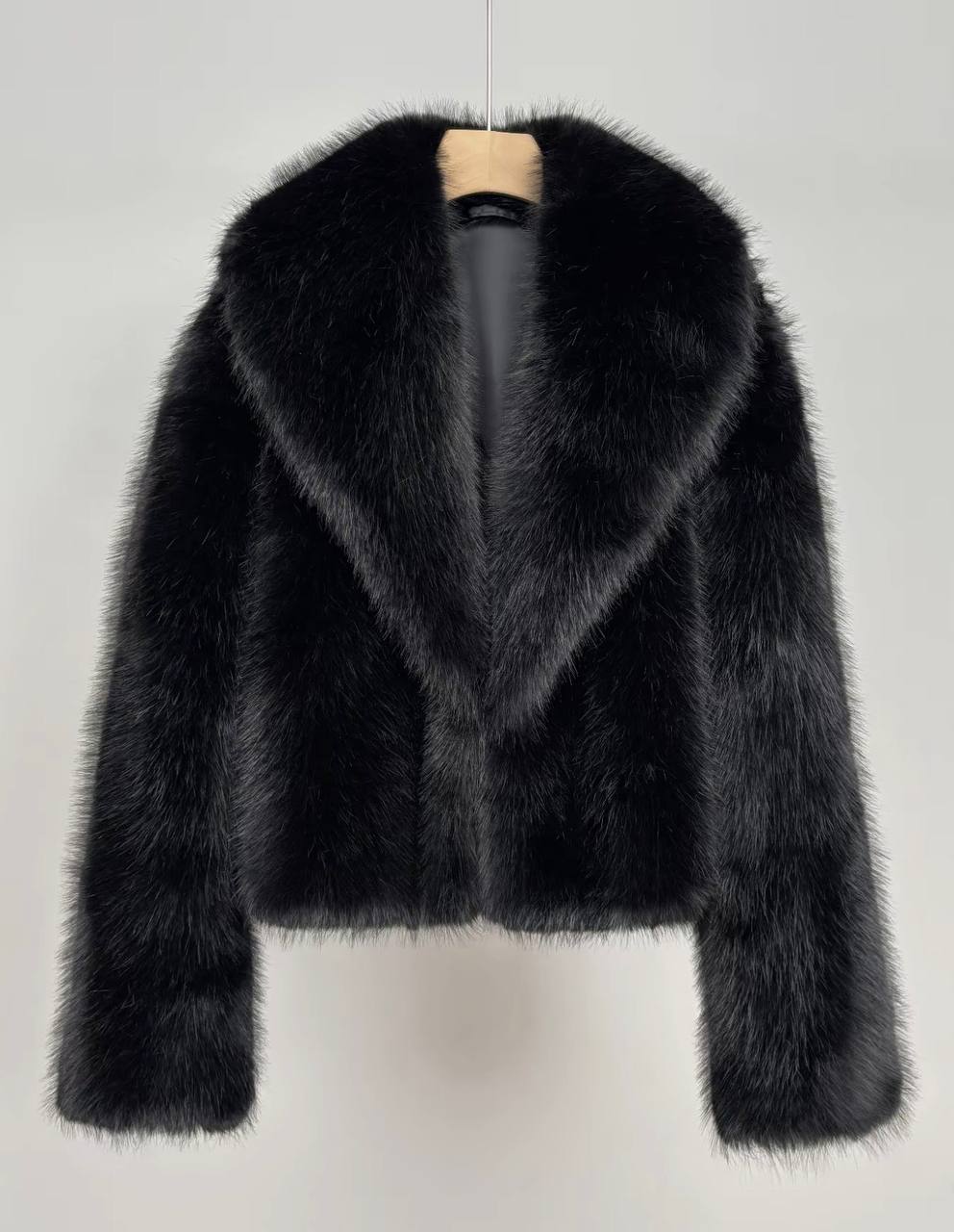 Veste en fausse fourrure